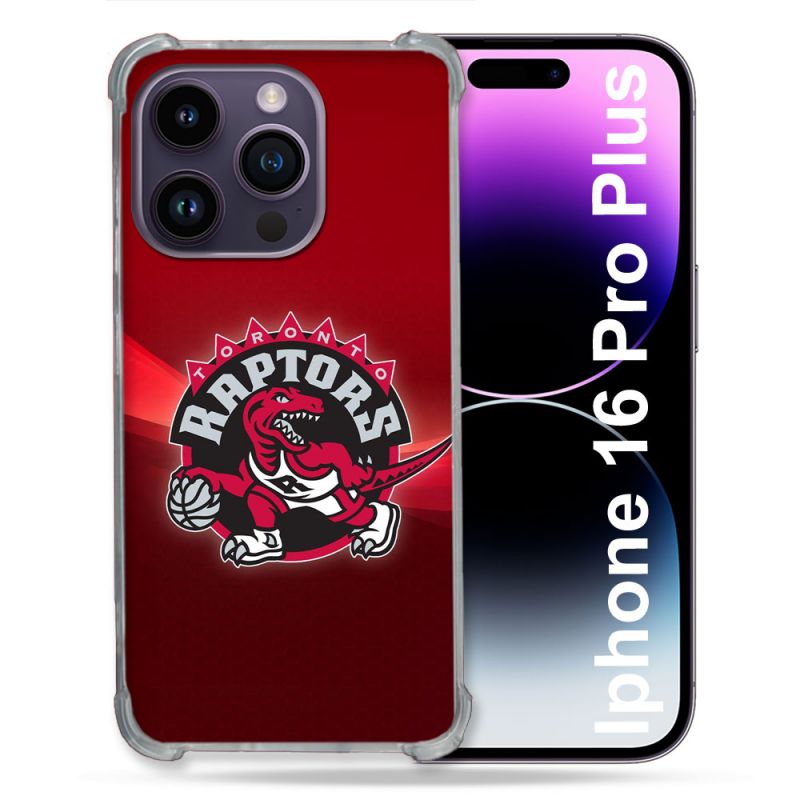 Coque Renforcée Pour Iphone 16 Pro Plus Basket Toronto Raptors
