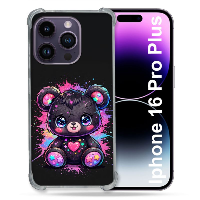 Coque Renforcée Pour Iphone 16 Pro Plus Fantastique Kawaii Mignon