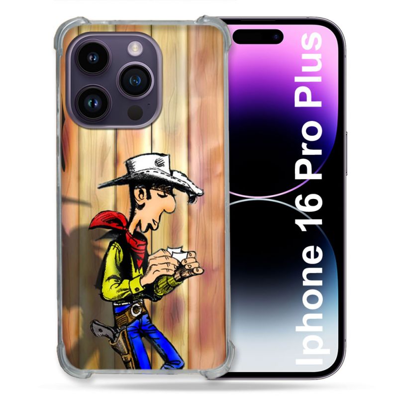 Coque Renforcée Pour Iphone 16 Pro Plus Lucky Luke