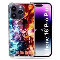 Coque Renforcée Pour Iphone 16 Pro Plus Manga My Hero Academia Shoto Portrait