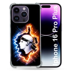 Coque Renforcée Pour Iphone 16 Pro Plus Voyage Corse Brillante