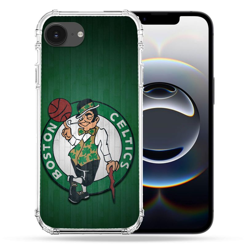 Coque Renforcée Pour Iphone 16e Basket Boston Celtics