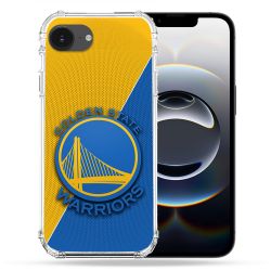 Coque Renforcée Pour Iphone 16e Basket Golden State Warriors