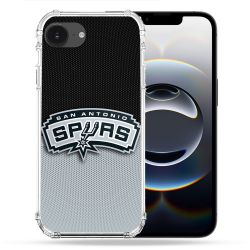Coque Renforcée Pour Iphone 16e Basket San Antonio Spurs