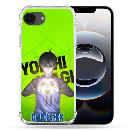Coque Renforcée Pour Iphone 16e Manga Blue Lock Yoichi Isagi