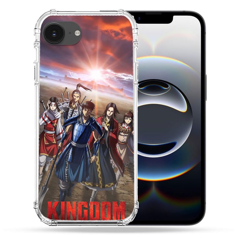 Coque Renforcée Pour Iphone 16e Manga Kingdom Affiche