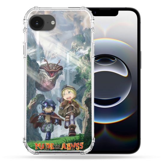 Coque Renforcée Pour Iphone 16e Manga Made In Abyss Affiche