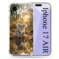Coque Renforcée Pour Iphone 17 Air Animal Koala Reflet