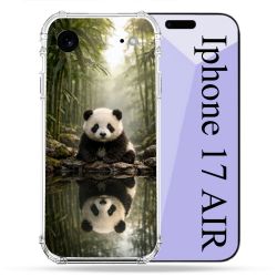 Coque Renforcée Pour Iphone 17 Air Animal Panda Reflet