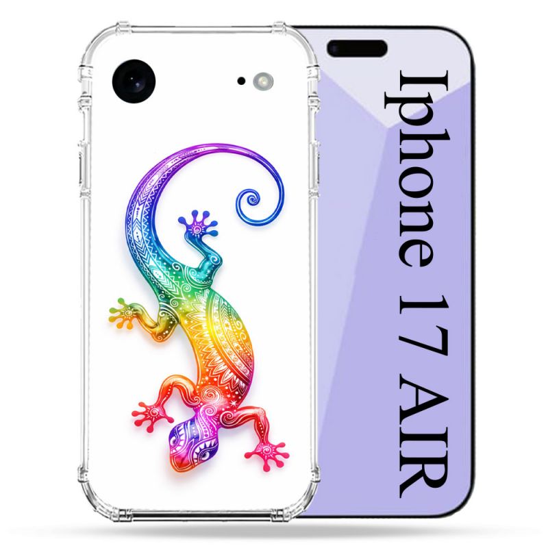 Coque Renforcée Pour Iphone 17 Air Animal Salamandre Color 2026