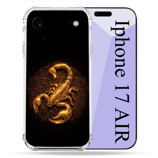 Coque Renforcée Pour Iphone 17 Air Animal Scorpion Fresque 2026