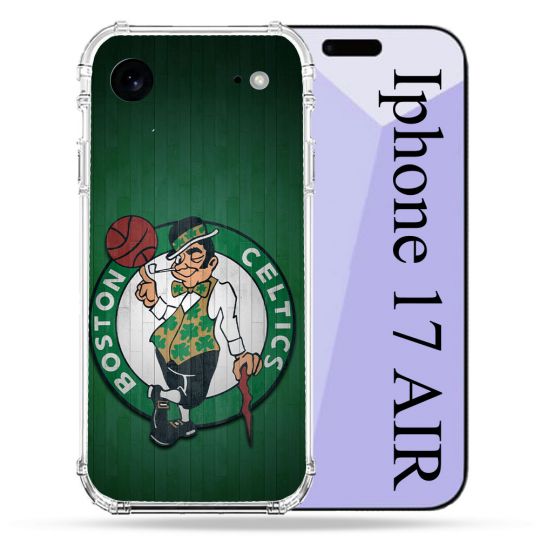 Coque Renforcée Pour Iphone 17 Air Basket Boston Celtics