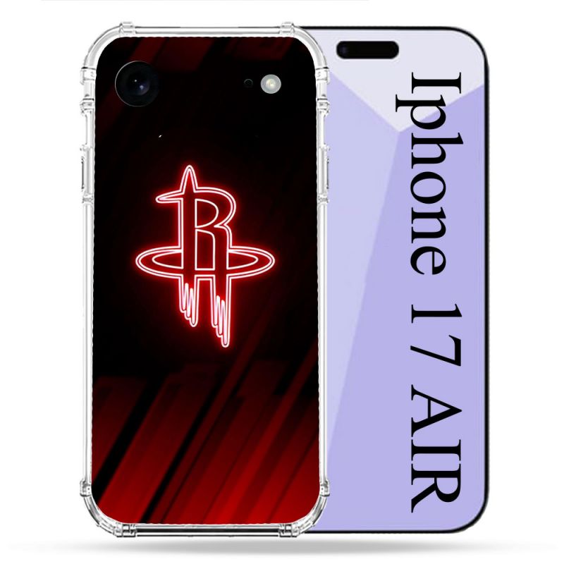Coque Renforcée Pour Iphone 17 Air Basket Houston Rockets