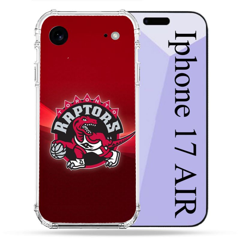 Coque Renforcée Pour Iphone 17 Air Basket Toronto Raptors