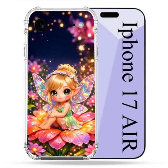 Coque Renforcée Pour Iphone 17 Air Fantastique Fee Kawaii