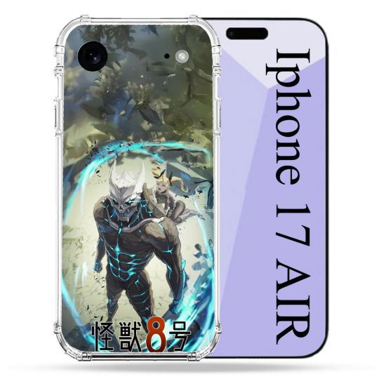 Coque Renforcée Pour Iphone 17 Air Manga Kaiju N° 8 Kafka Hibino