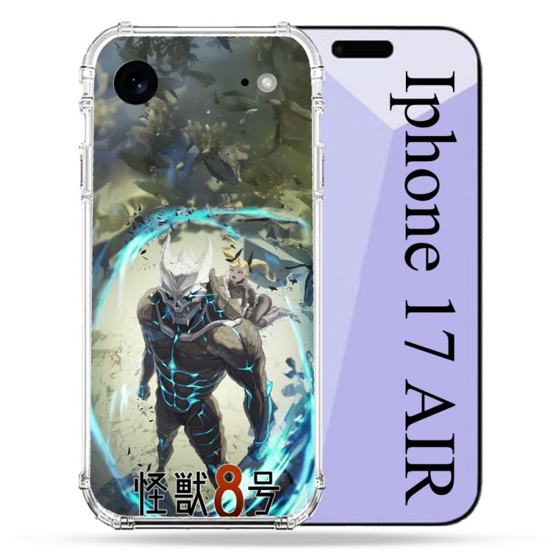 Coque Renforcée Pour Iphone 17 Air Manga Kaiju N° 8 Kafka Hibino