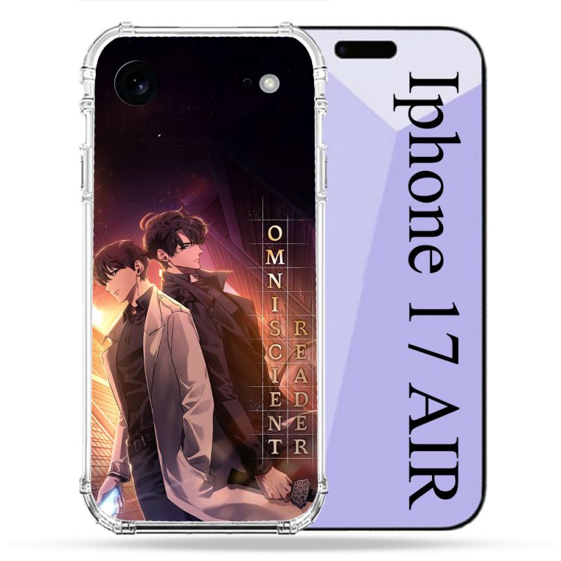 Coque Renforcée Pour Iphone 17 Air Manga Lecteur Omniscient Affiche