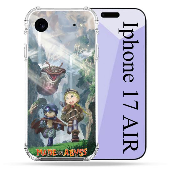 Coque Renforcée Pour Iphone 17 Air Manga Made In Abyss Affiche