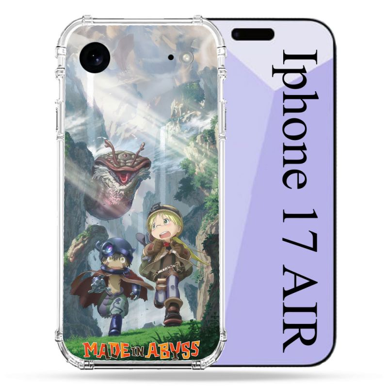 Coque Renforcée Pour Iphone 17 Air Manga Made In Abyss Affiche