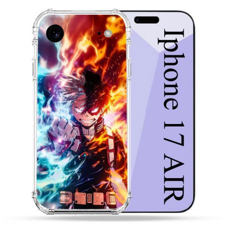 Coque Renforcée Pour Iphone 17 Air Manga My Hero Academia Shoto Portrait