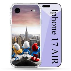 Coque Renforcée Pour Iphone 17 Air Schtroumpfs New York