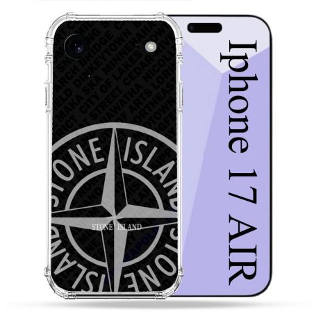Coque Renforcée Pour Iphone 17 Air Stone Island Gris