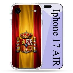 Coque Renforcée Pour Iphone 17 Air Voyage Drapeau Espagne
