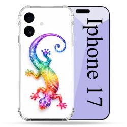Coque Renforcée Pour Iphone 17 Animal Salamandre Color 2026