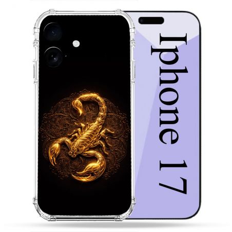 Coque Renforcée Pour Iphone 17 Animal Scorpion Fresque 2026