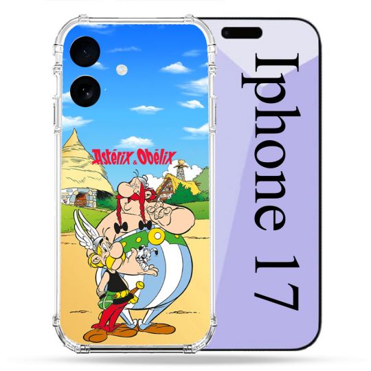 Coque Renforcée Pour Iphone 17 Astérix Obélix Color