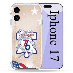 Coque Renforcée Pour Iphone 17 Basket Philadelphia 76ers