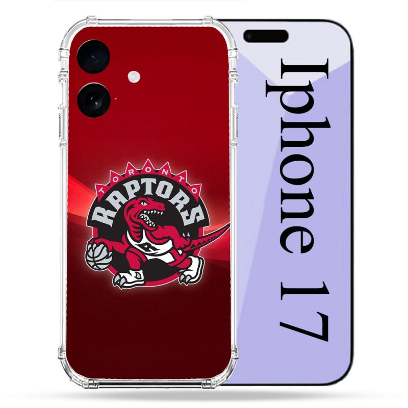 Coque Renforcée Pour Iphone 17 Basket Toronto Raptors