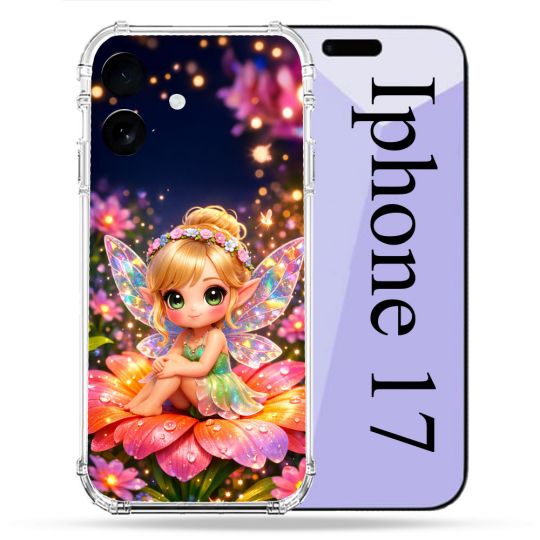 Coque Renforcée Pour Iphone 17 Fantastique Fee Kawaii