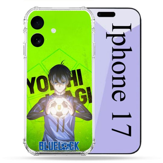Coque Renforcée Pour Iphone 17 Manga Blue Lock Yoichi Isagi