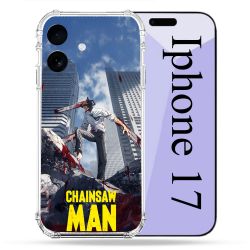 Coque Renforcée Pour Iphone 17 Manga Chainsaw Man Denji
