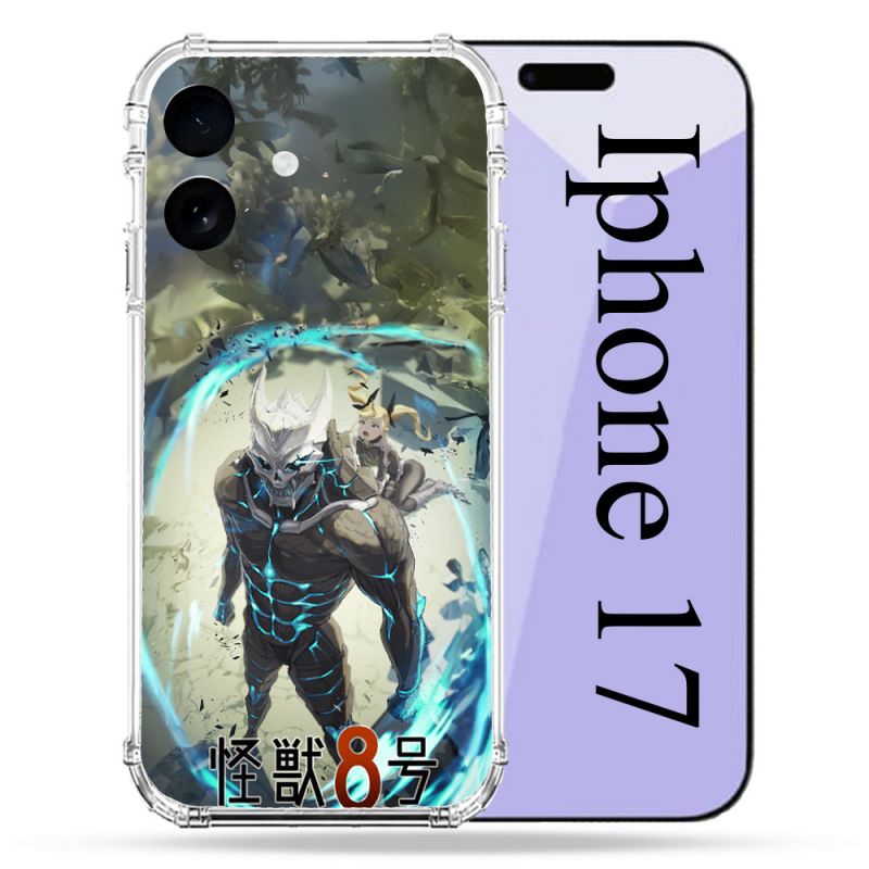 Coque Renforcée Pour Iphone 17 Manga Kaiju N° 8 Kafka Hibino