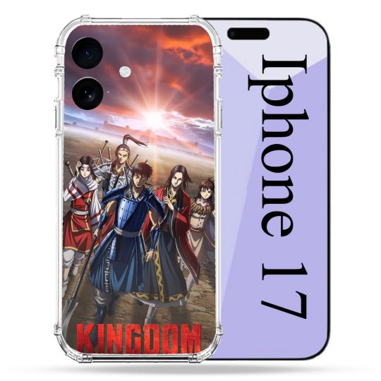 Coque Renforcée Pour Iphone 17 Manga Kingdom Affiche