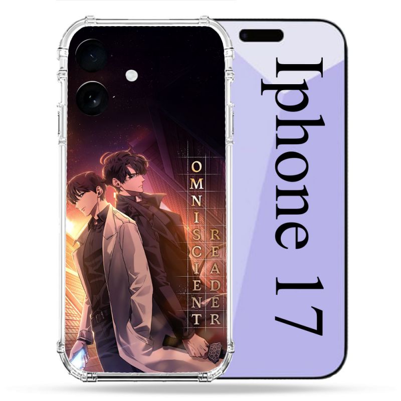 Coque Renforcée Pour Iphone 17 Manga Lecteur Omniscient Affiche