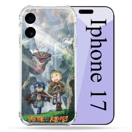 Coque Renforcée Pour Iphone 17 Manga Made In Abyss Affiche