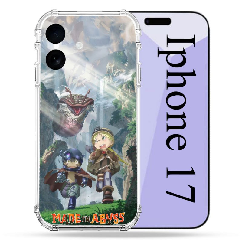 Coque Renforcée Pour Iphone 17 Manga Made In Abyss Affiche