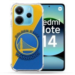 Coque Renforcée Pour Xiaomi Redmi Note 14 4G Basket Golden State Warriors