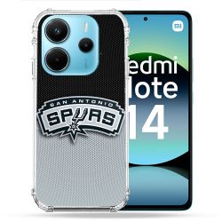 Coque Renforcée Pour Xiaomi Redmi Note 14 4G Basket San Antonio Spurs