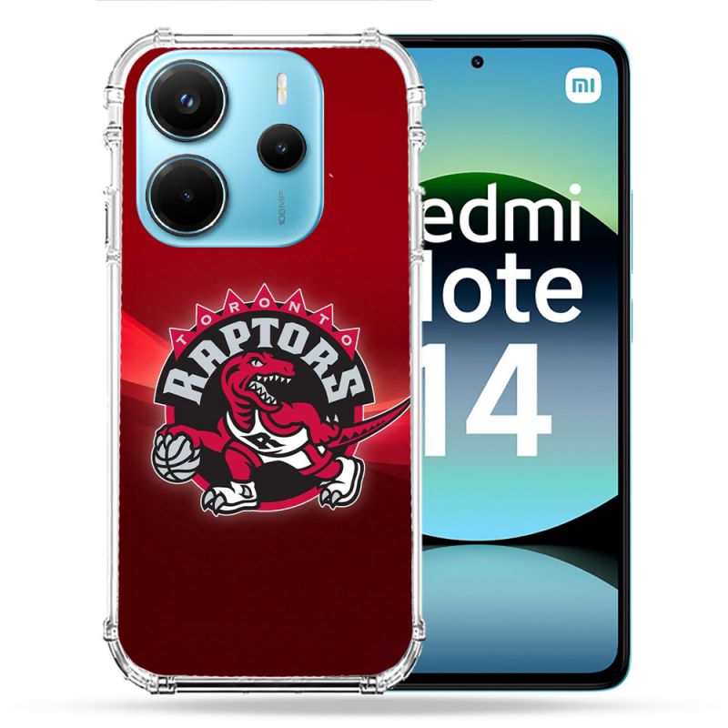Coque Renforcée Pour Xiaomi Redmi Note 14 4G Basket Toronto Raptors