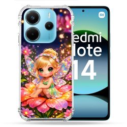 Coque Renforcée Pour Xiaomi Redmi Note 14 4G Fantastique Fee Kawaii