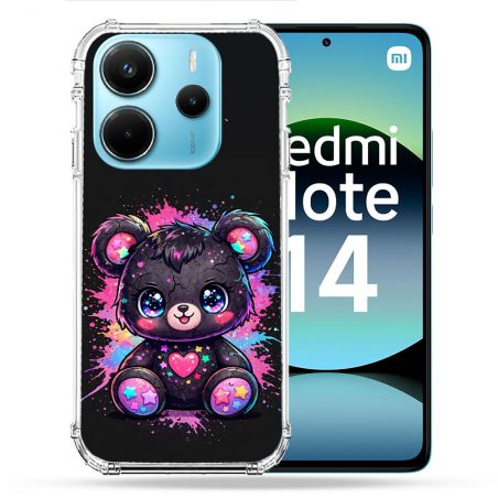 Coque Renforcée Pour Xiaomi Redmi Note 14 4G Fantastique Kawaii Mignon