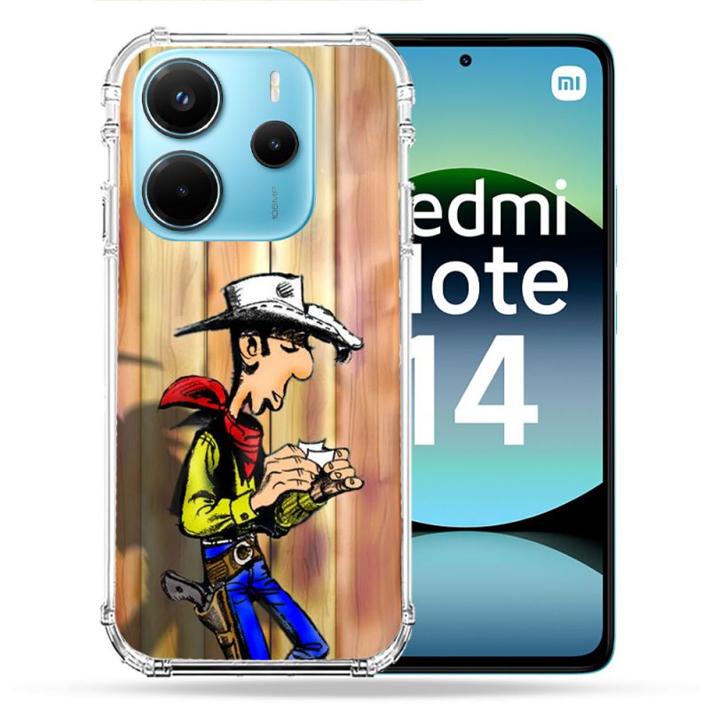 Coque Renforcée Pour Xiaomi Redmi Note 14 4G Lucky Luke