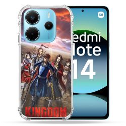Coque Renforcée Pour Xiaomi Redmi Note 14 4G Manga Kingdom Affiche