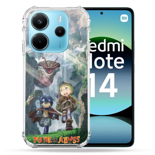 Coque Renforcée Pour Xiaomi Redmi Note 14 4G Manga Made In Abyss Affiche