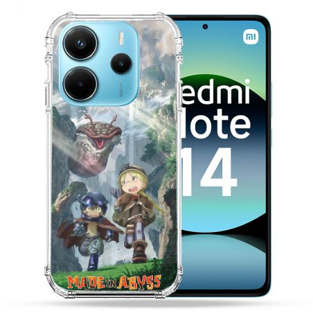 Coque Renforcée Pour Xiaomi Redmi Note 14 4G Manga Made In Abyss Affiche